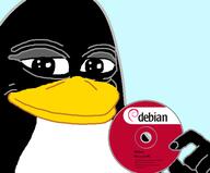 cd debian disc domain:valid GNAA jewbuntu linux linux_for_niggers loonix pepe smug smugpepe troonix tux xenia // 602x500 // 25KB